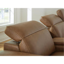  Signature Design by Ashley Magic Man Power Reclining Leather Match 5 pc Sectional PCU1070046A/PCU1070057/PCU1070057/PCU1070058/PCU1070062 IMAGE 2