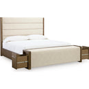  Benchcraft Marxmore B863B5 California King Upholstered Storage Bed IMAGE 2