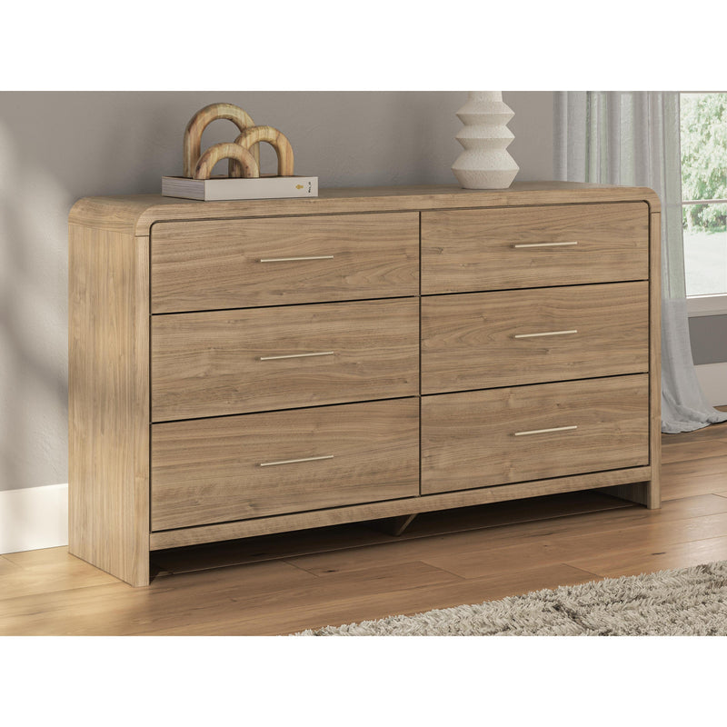 signature design by ashley rustic 6 drawer dresser Signature Design by Ashley Dovander PCB1121-31 Six Drawer Dresser