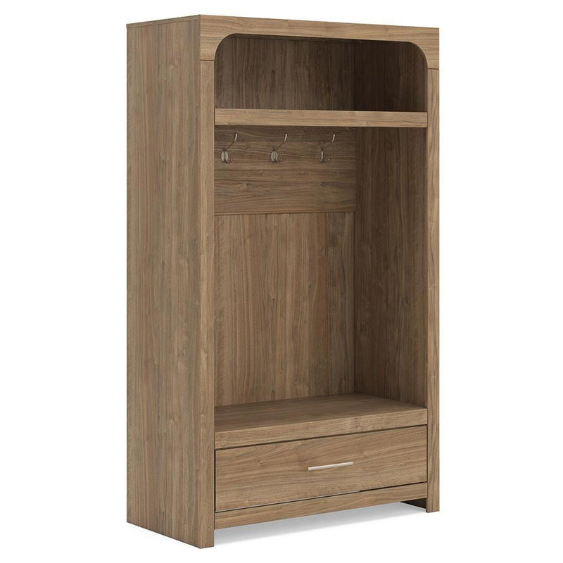 Signature Design by Ashley Dovander W1121-79 Hall Tree with Storage Be