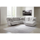  Signature Design by Ashley Acklen Place 93605S21 5 pc Power Reclining Sectional with Chaise IMAGE 1