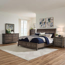  Liberty Furniture Industries Inc. Twin Lakes King Platform Bed with Storage 104G-BR-KSB IMAGE 14