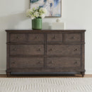  Liberty Furniture Industries Inc. Twin Lakes 6-Drawer Dresser 104G-BR31 IMAGE 12