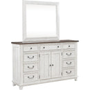  Liberty Furniture Industries Inc. River Place 9-Drawer Dresser with Mirror 237-BR-DM IMAGE 1