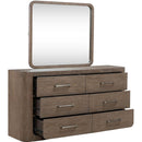  Liberty Furniture Industries Inc. South Bend 6-Drawer Dresser with Mirror 306-BR31/306-BR51 IMAGE 5