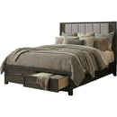  Liberty Furniture Industries Inc. Modern Edge Queen Upholstered Platform Bed with Storage 313-BR-QSB IMAGE 1
