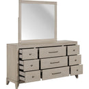 Liberty Furniture Industries Inc. New Haven 9-Drawer Dresser with Mirror 694-BR-DM IMAGE 5