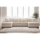  Benchcraft Mandi Point 62606S17 3 pc Double Chaise Sleeper Sectional IMAGE 2