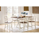  Signature Design by Ashley Brinfern PCD628-32 Counter Butterfly Extendable Table IMAGE 10