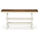  Signature Design by Ashley Brinfern PCD628-09 Large Counter Bench IMAGE 3