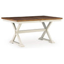  Signature Design by Ashley Brinfern PCD628-35 Rectangular Extendable Dining Table IMAGE 4