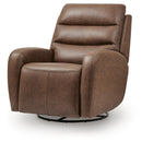  Signature Design by Ashley Motion-Max PCU1550195 Swivel Glider Power Recliner IMAGE 3