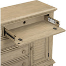  Liberty Furniture Industries Inc. Summer House 5-Drawer Dresser with Mirror 607N-BR-DM IMAGE 8