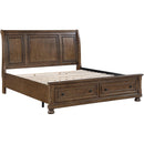  Homelegance Begonia Queen Platform Bed with Storage 1718BR-1* IMAGE 5