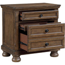  Homelegance Begonia 3-Drawer Nightstand 1718BR-4 IMAGE 3