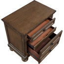  Homelegance Begonia 3-Drawer Nightstand 1718BR-4 IMAGE 4