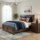  Homelegance Begonia 3-Drawer Nightstand 1718BR-4 IMAGE 8
