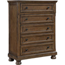  Homelegance Begonia 5-Drawer Chest 1718BR-9 IMAGE 1