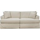  Fusion Furniture Sutton Stationary Fabric Sofa Sutton 9900-00 Sofa - Sand IMAGE 1