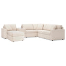  Signature Design by Ashley® Modmax 92103U16 6 pc Sectional and Ottoman - Oyster IMAGE 1