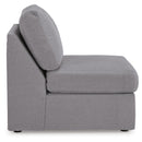  Signature Design by Ashley® Modmax 92104U16 6 pc Sectional and Ottoman - Granite IMAGE 4