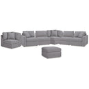  Signature Design by Ashley® Modmax 92104U18 6 pc Sectional and Ottoman - Granite IMAGE 1