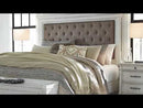  Benchcraft Kanwyn King Upholstered Panel Bed with Storage B777-158/B777-56S/B777-97 EXTERNAL_VIDEO 1